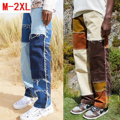 Jeans Hombre Contraste de Colores - Estilo Fronterizo Moderno - Image 11