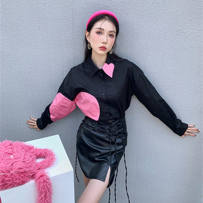 Blusa Casual de Manga Larga para Mujer