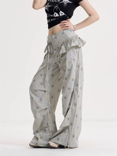 Pantalones Retro Anchos Estilo Americano para Mujer - Cleanfit - Image 4