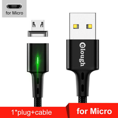 Cable Magnético 3 en 1 Trenzado Compatible con Apple - Image 9