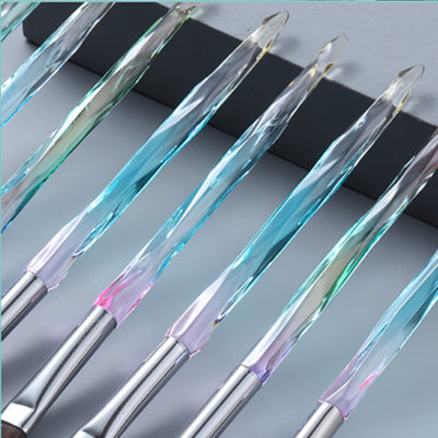 Set de Brochas para Maquillaje de Ojos - Brochas Profesionales para Sombra, Nariz y Labios - Image 11