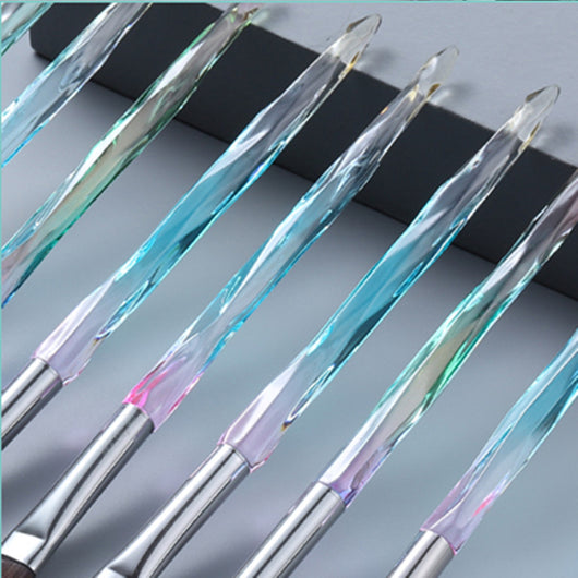 Set de Brochas para Maquillaje de Ojos - Brochas Profesionales para Sombra, Nariz y Labios - Image 11