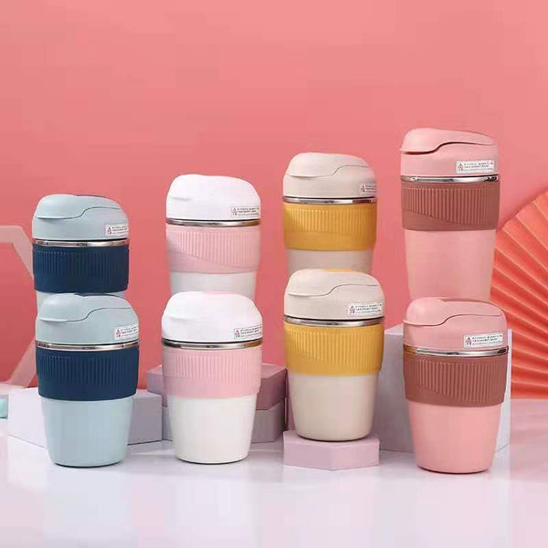 Vaso Térmico Doble con Bombillas de Acero Inoxidable 316