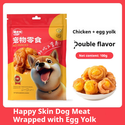 Premios para Perros con Yema de Huevo y Carne - Snacks Nutritivos para Entrenamiento - Image 5