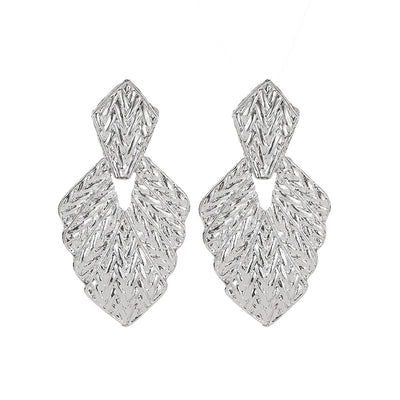 Aretes de Hoja Esmerilada Personalizados - Image 5