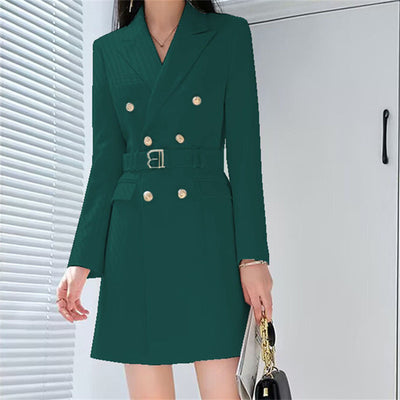 Blazer Reductor de Cintura Estilo Office Lady - Top Ajustado para Mujer - Image 10