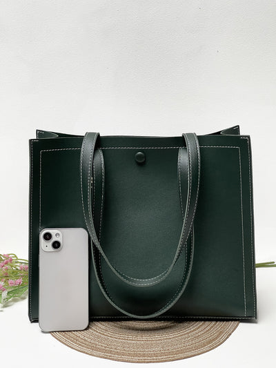 Bolso Tote Elegante con Diseño en Relieve - Estilo Europeo - Image 20