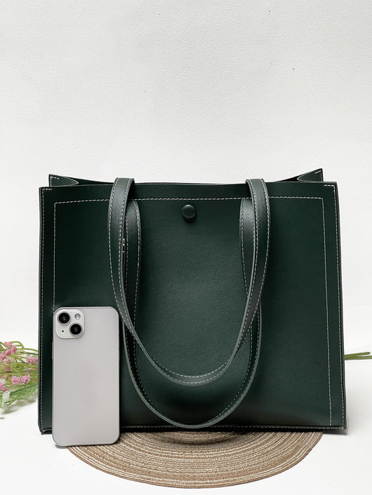 Bolso Tote Elegante con Diseño en Relieve - Estilo Europeo - Image 20