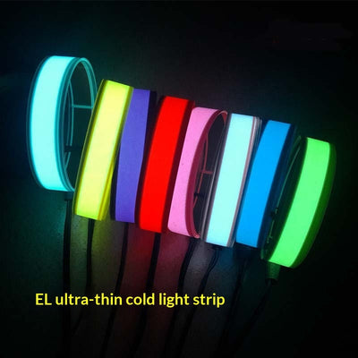 Tira LED Luz Fría Flexible de 1 Metro - Cortable y Adaptable
