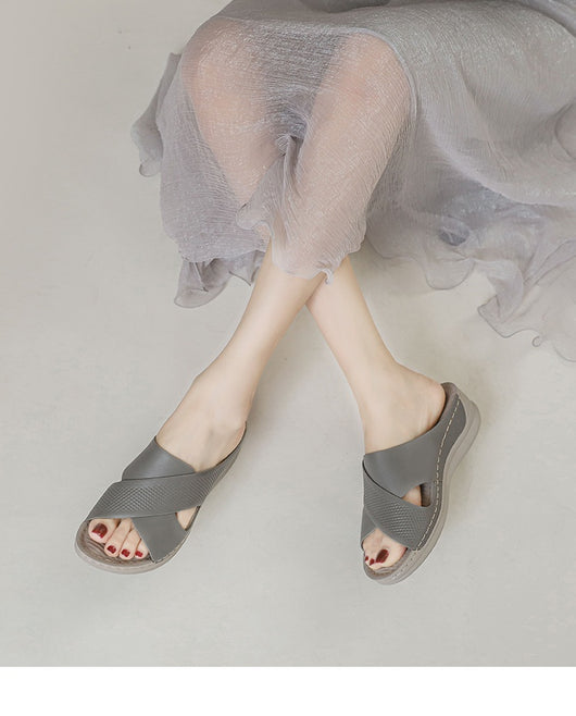 Sandalias Tipo Slide con Plataforma Gruesa y Diseño Pez para Mujer - Image 9