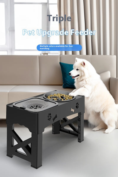 Comedero Elevado Doble para Mascotas en Acero Inoxidable - Image 7