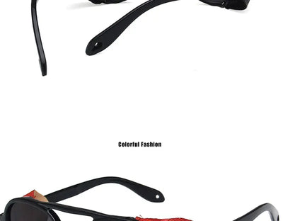 Gafas de Sol Steampunk Marco Grande Antivienta - Image 12