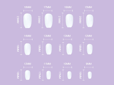 Parches de Manicura con Moño Removible Simple - Image 9
