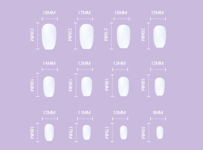 Parches de Manicura con Moño Removible Simple - Image 3