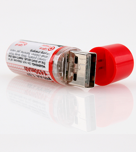 2 Baterías Recargables USB AA 1450mAh 1.2V Ni-MH - Image 12