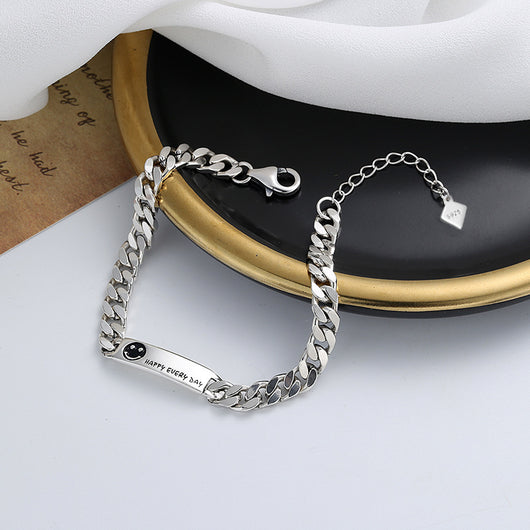 Pulsera Retro de Plata Esterlina S925 - Image 7