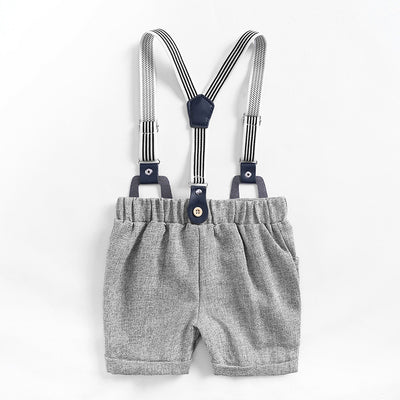 Conjunto de 3 Piezas: Enterizo, Babero y Corbatín para Bebé - Image 12
