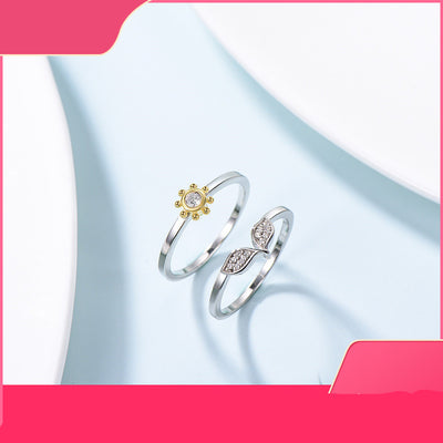Anillo de Plata S925 Girasol - Diseño de Personalidad Fashion - Image 3