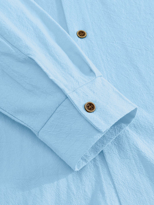 Traje Overol Lino con Solapa y Mangas Largas - Image 18