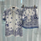 Conjunto de Playa Casual para Hombre - Camisa y Shorts