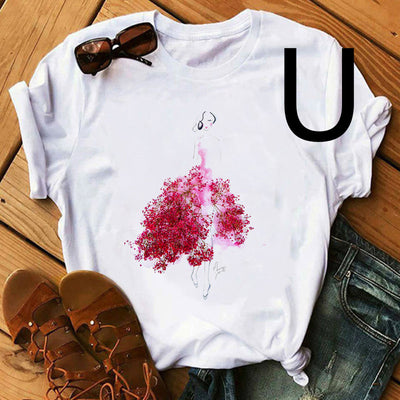 Falda Floral de Ballet Personalizada para Niña y Mujer - Manga Corta - Image 37