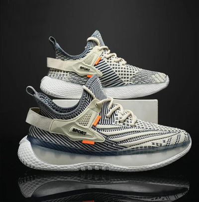 Tenis Casual Hombre Malla Transpirable con Plataforma y Cierre Fly - Image 10