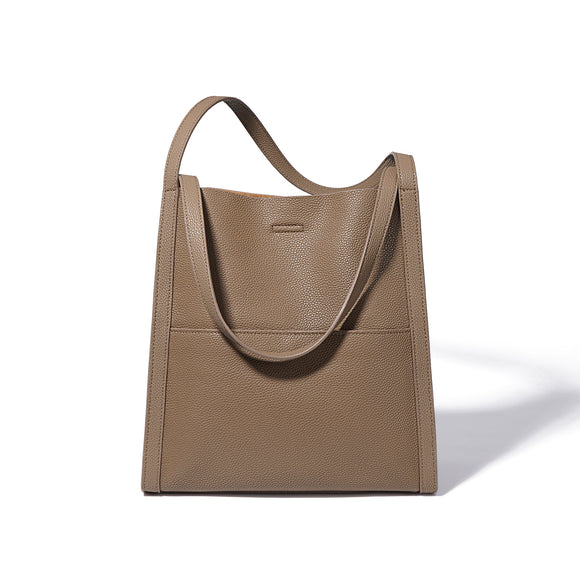 Bolso Tote de Cuero Genuino Premium - Gran Capacidad para Mujer