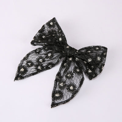 Pinza para el Pelo con Lazo Bordado para Niñas Estilo Europeo y Americano - Image 14