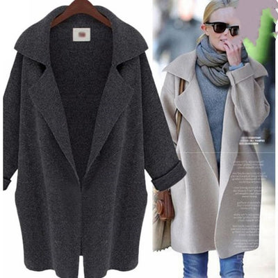 Cardigan Suelto de Otoño para Mujer - Abrigo Suéter Elegante - Image 4