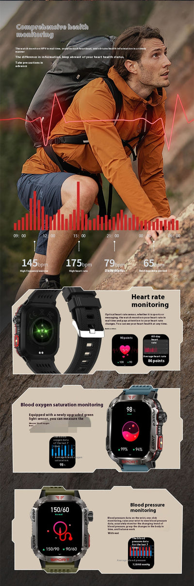 Reloj Inteligente HT29 con Llamadas Bluetooth y Monitoreo de Salud - Image 17