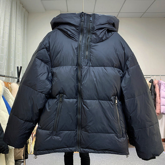 Chaqueta de Plumón Blanco Estilo Coreano - Image 8
