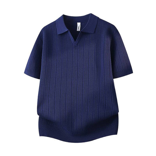 Camisa Casual Slim Fit Cuello Solapa Manga Corta Hombre - Image 5