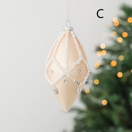 Bola de Navidad Decorativa de Vidrio Soplado - Adorno Artesanal para Árbol - Image 4