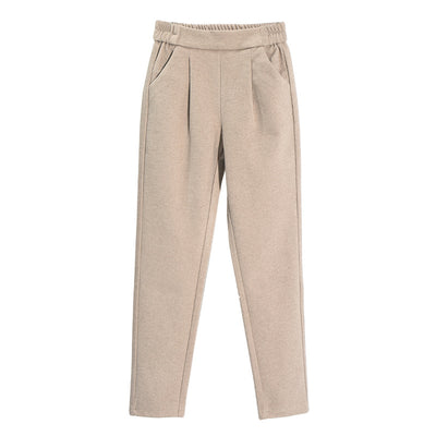 Pantalones de Lana Holgados y Ligeros para Mujer - Image 9