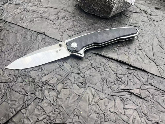 Cuchillo Plegable de Supervivencia con Mango de Fibra de Nylon - Image 20