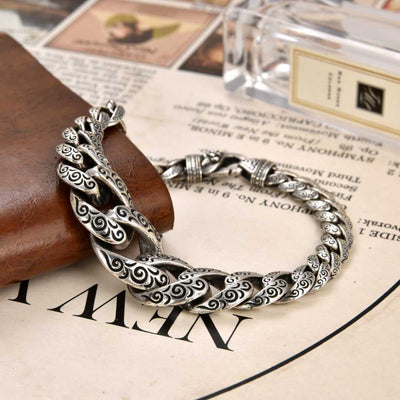 Pulsera Retro Dragones Chinos Dobles de Autoridad - Image 12
