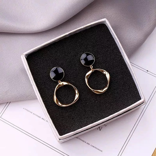 Aretes de Aro Blanco Pequeño - Diseño Minimalista Elegante - Image 11