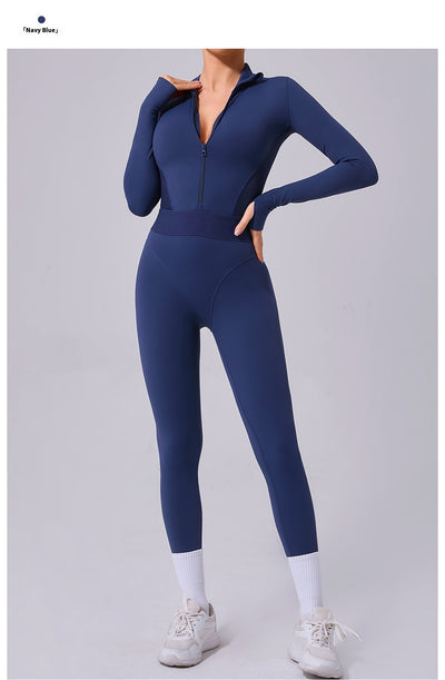 Enterizo de Yoga para Mujer con Malla Transpirable - Image 29