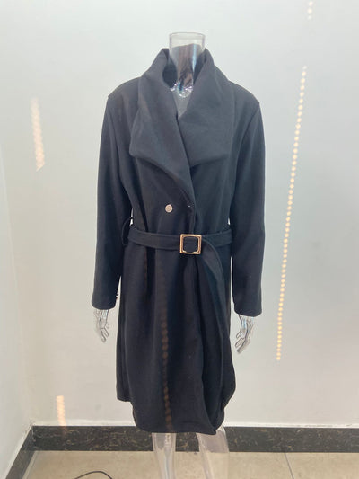 Chaqueta de Lana para Mujer con Cuello en V y Botones - Image 18