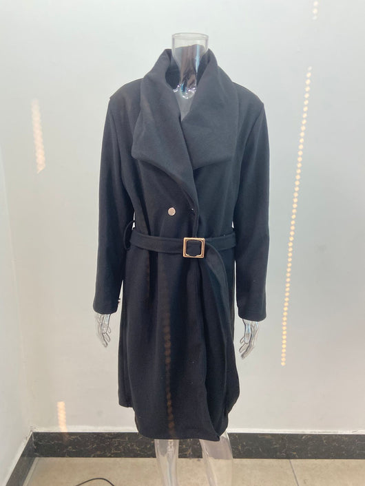Chaqueta de Lana para Mujer con Cuello en V y Botones - Image 18