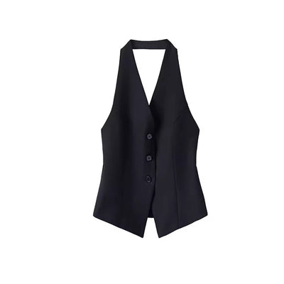 Chaleco Halter Sin Mangas para Mujer - Image 4