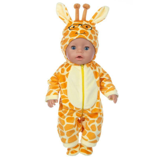 Ropa y Accesorios de Pijama para Muñecas Cartoon Shaf - Image 4