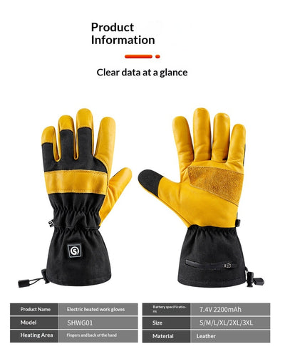 Guantes de Trabajo Reforzados para Protección en Frío - Image 16