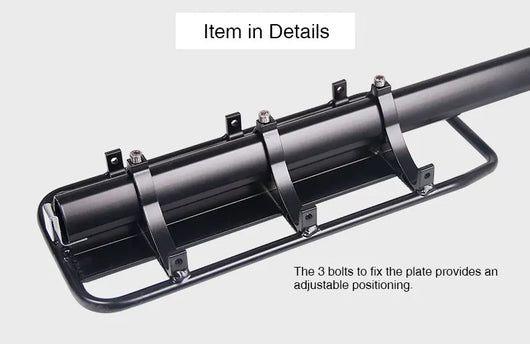 Portaequipajes Trasero de Aluminio para Bicicleta - Image 11