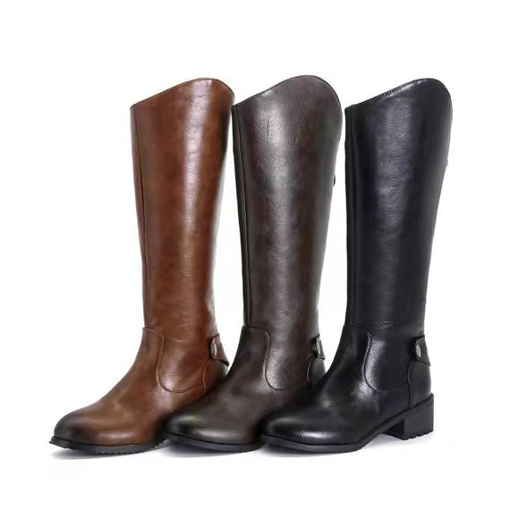 Botas Casuales Knight de Moda Elevada para Mujer