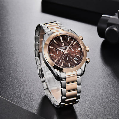 Reloj Cronógrafo de Cuarzo para Hombre Resistente al Agua - Image 12
