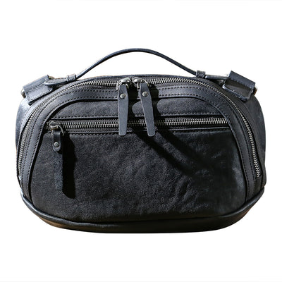 Bolsa de Cuero Retro para Hombre - Bandolera Casual Estilo Vintage - Image 7