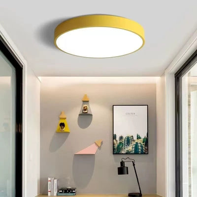 Lámpara LED Redonda de Techo para Dormitorio - Image 9