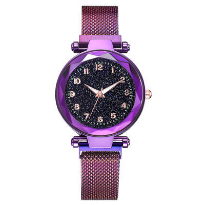 Reloj de Cuarzo Luminoso con Diseño de Cielo Estrellado - Image 7