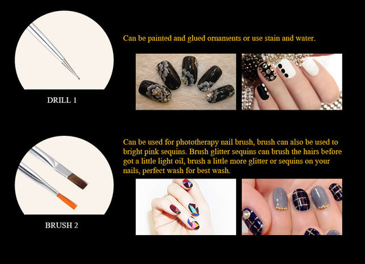 Set de 20 Brochas de Maquillaje Profesional con Acabado Diamante - Image 11